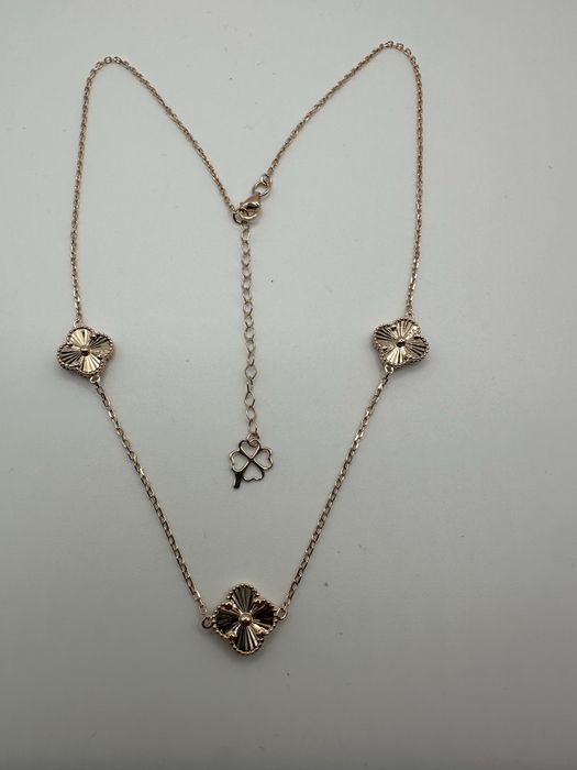 Кольє, ВанКліф1см ;40см+ 5 см - золото 585 проби, 6.03г-