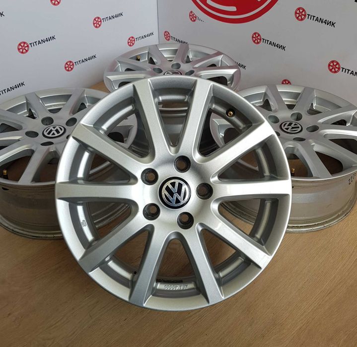 Диски VW R18 5x112 T-Roc Passat Golf Jetta Skoda Karoq Kodiaq Superb Octavia Audi A4 A6 Cupra Formentor Seat Alhambra
