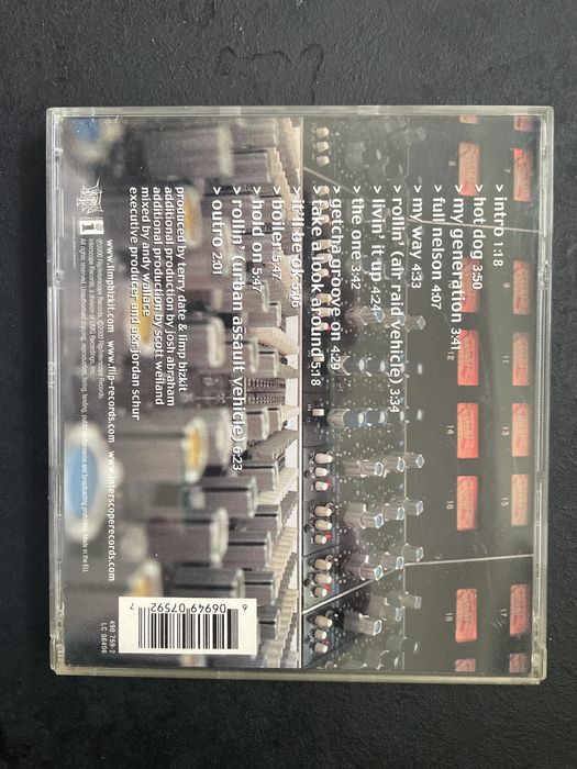 Cd Limp Bizkit chocolate starfish and hot dog flavored water