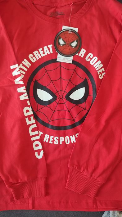 Nowa Piżama Spiderman Smyk 140