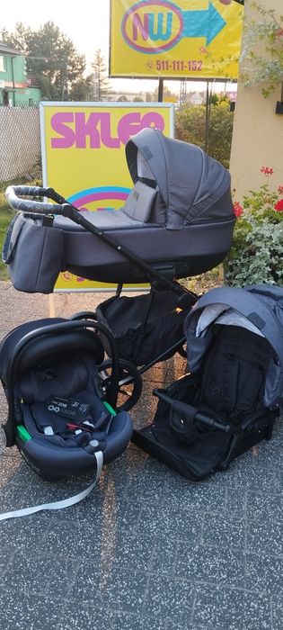 Polski wózek 3w1  Camarello bardzo lekki SKLEP DZIECIĘCY NW