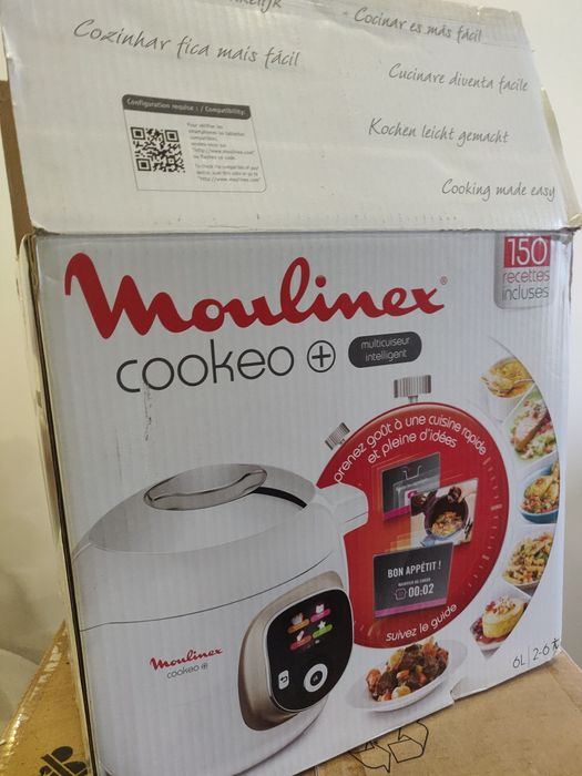 Moulinex,Cookeo - Multicooker inteligente 6 L,150 receitas integradas