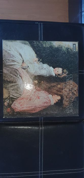 Caixa discos vinil Mozart