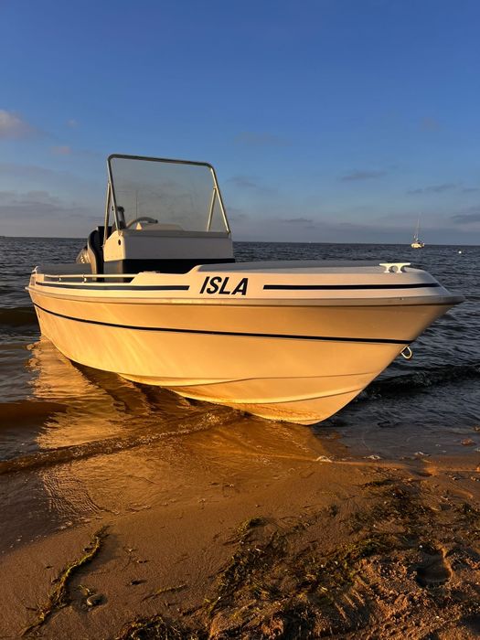 Łódz motorowa open otwartopokladowa,  motorówka