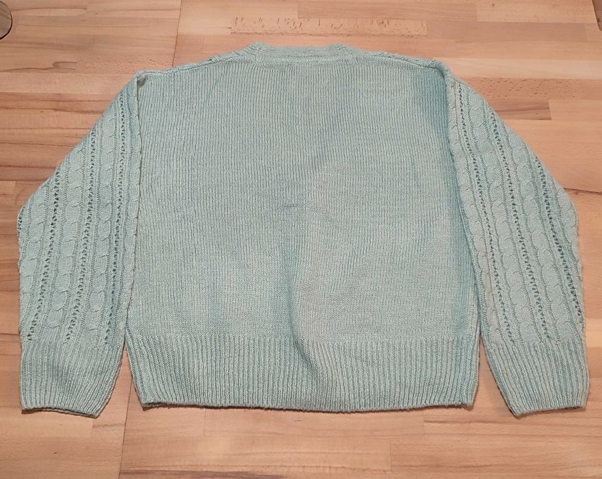 Sweter damski L zielony