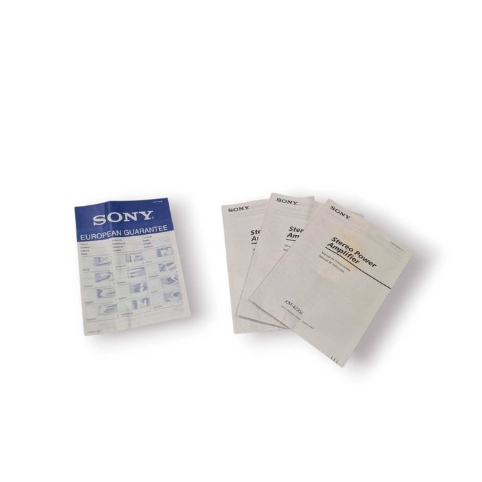 Amplificador SONY XM-423SL (4 Canais / Car-Audio)