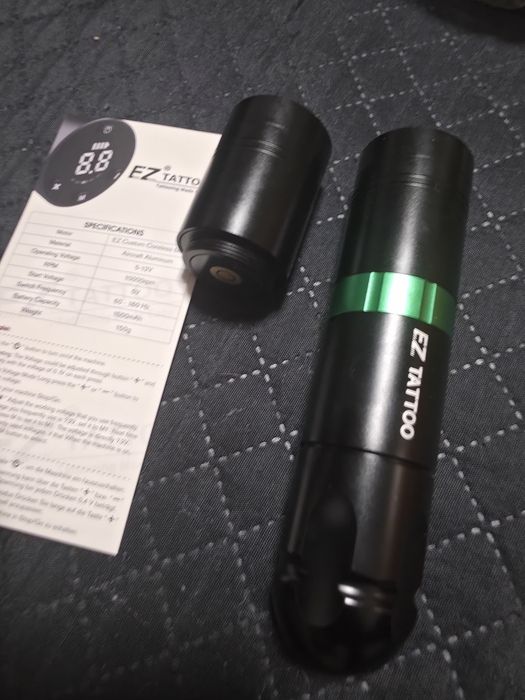 Kit tatuagem pen 2 baterias
