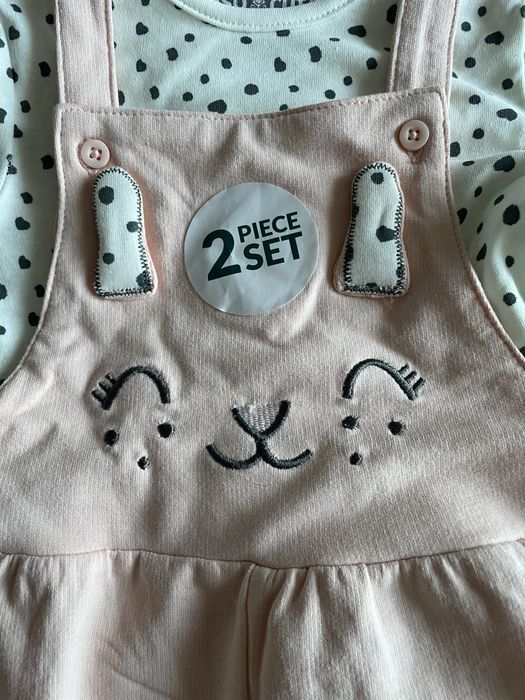 Набір бодіко з довгим рукавом та комбінезон