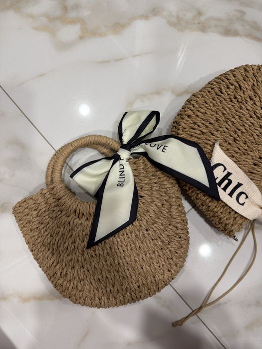 Сумка соломеная