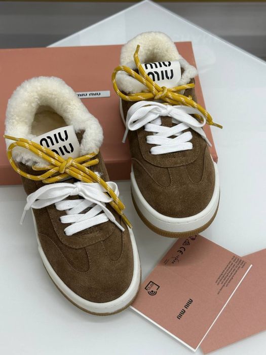 Зимові кеди Miu miu