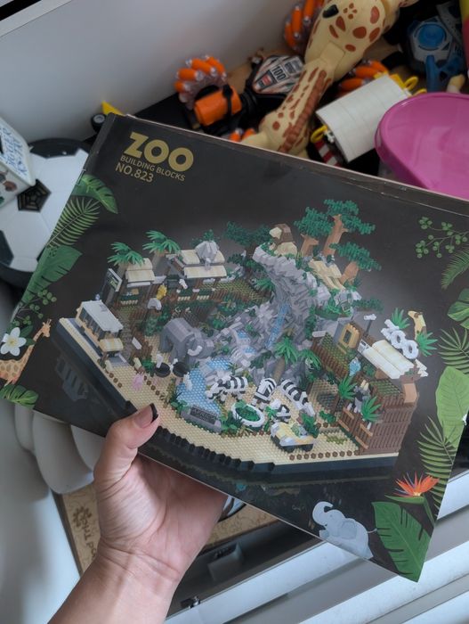 Конструктор лего zoo зоопарк lego blocks