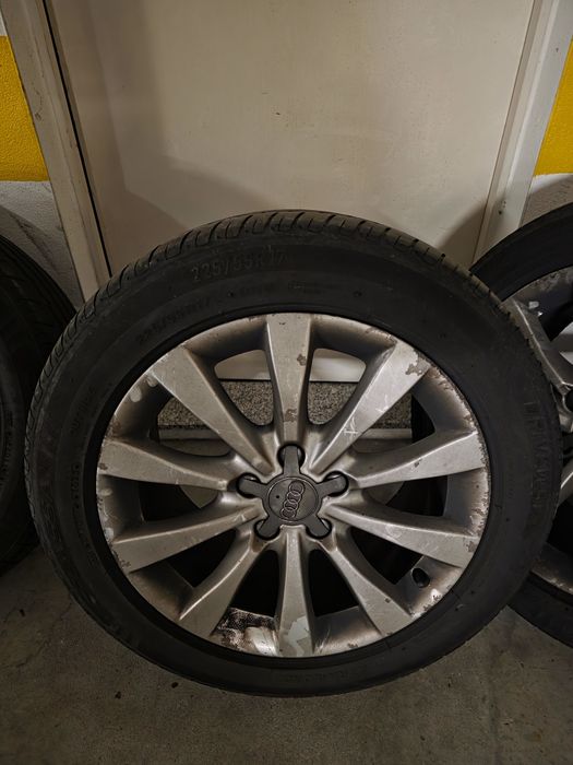 Jantes 17 com pneus 225 55 R17