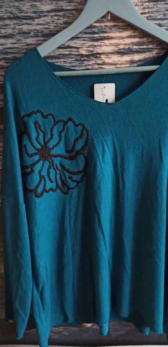 Włoski sweterek r.XL