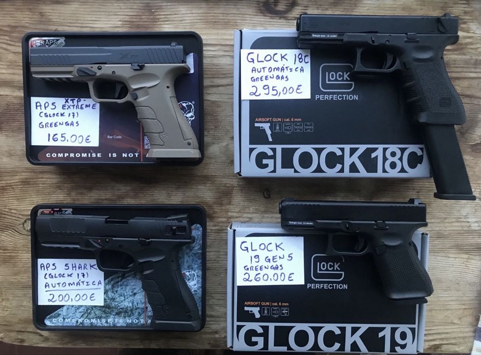 Pistola Réplica REAL  NEGOCIAVEL Airsoft  BerettaVertec da KJW - da WE