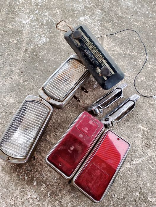 Fiat 125p halogen lampa klamki.