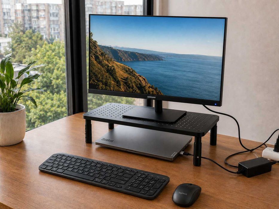 Підставка під монітор / ноутбук OfficePro MR314, регулювання висоти