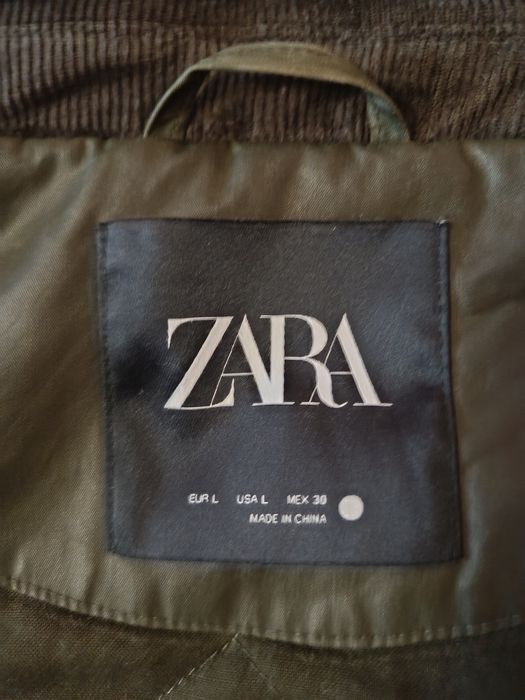 Куртка Zara, хакі, розмір L