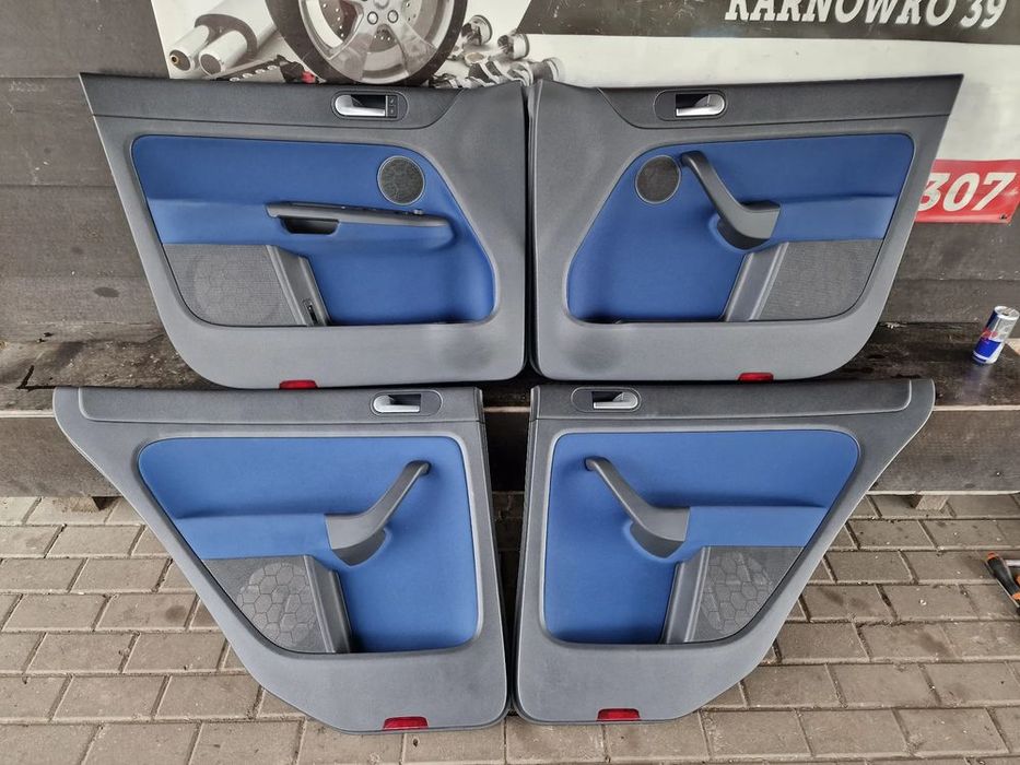 boczki drzwi komplet vw golf v plus