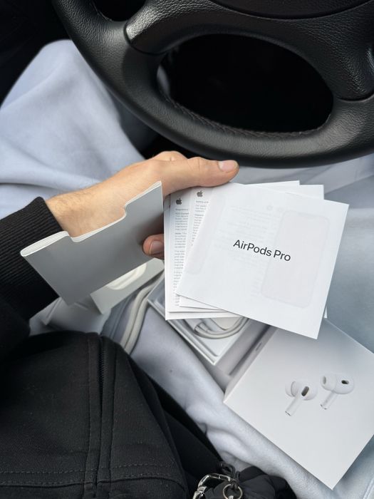 Нові бездротові Apple AirPods Pro 2 + Шумка Сумісні з Android та IOS