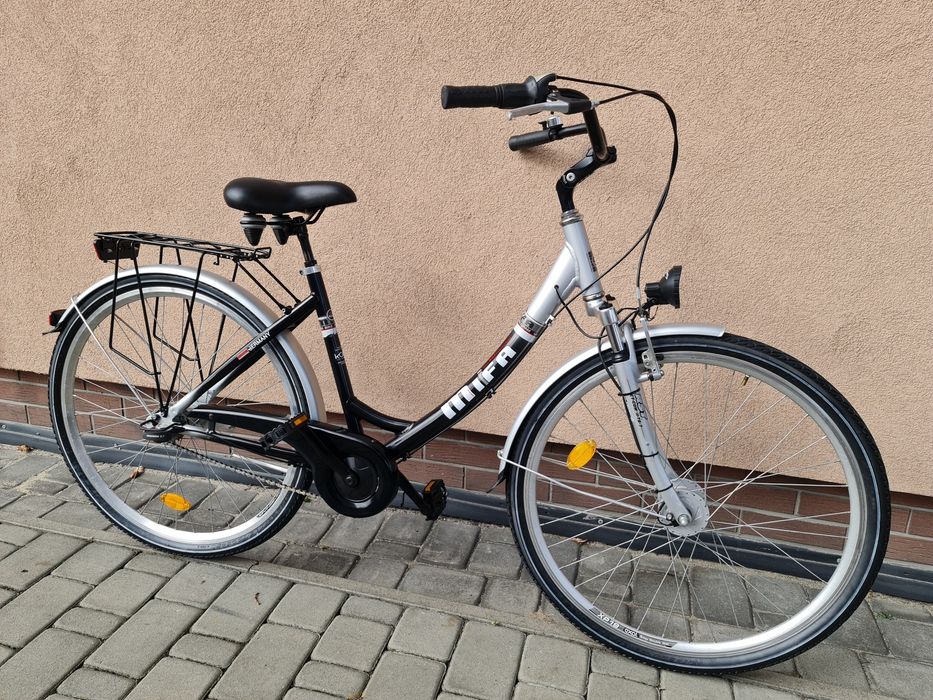 Damka miejska MIFA koła 28 SHIMANO aluminium rabat WYSYŁKA