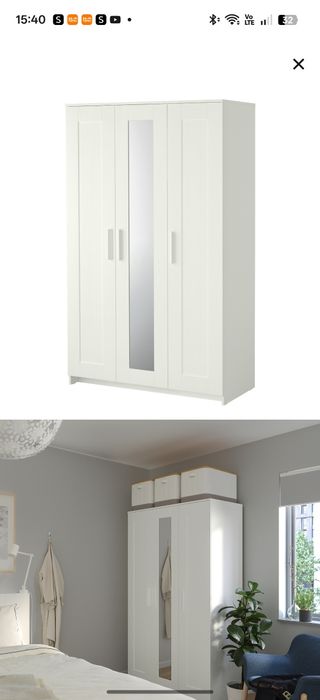 Szafa biała ikea