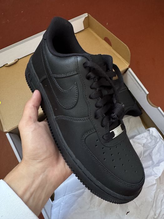Nike air force 1 ‘07 Black оригінал 41 42 43 44/ форси чорні