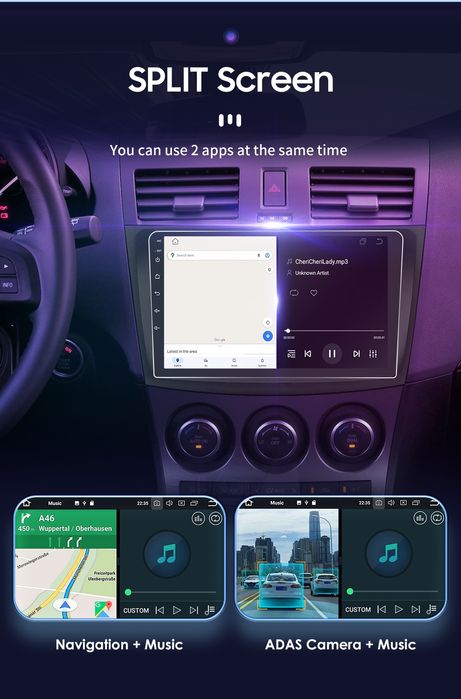 Radio Nawigacja Android Mazda 3