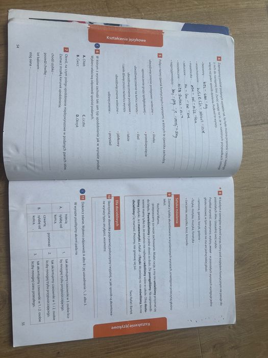 Język polski Między nami Podręcznik i ćwiczenia klasa 8