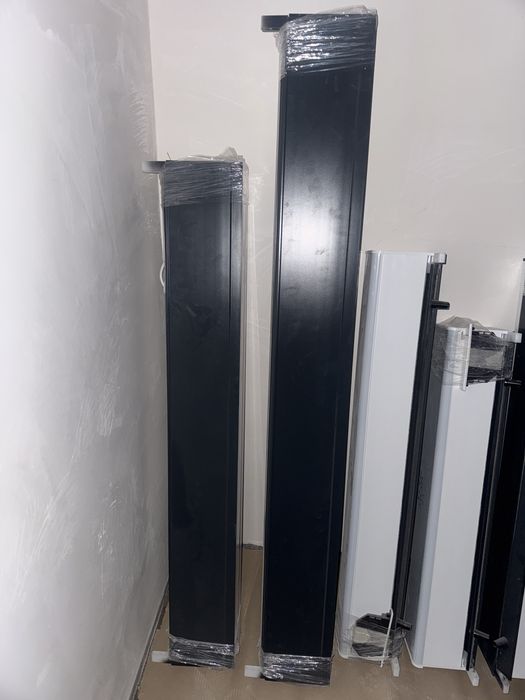 Estores elétricos cinza