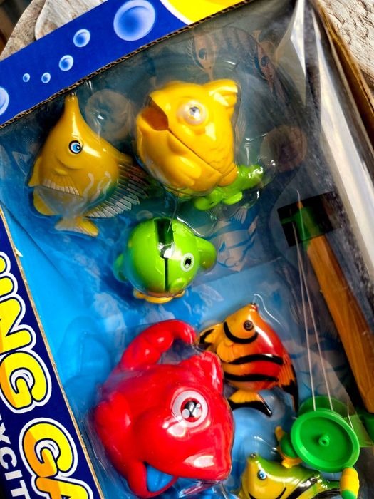 Wyprzedaż ! Zabawka powystawowa Łowienie Rybek - zabawki
