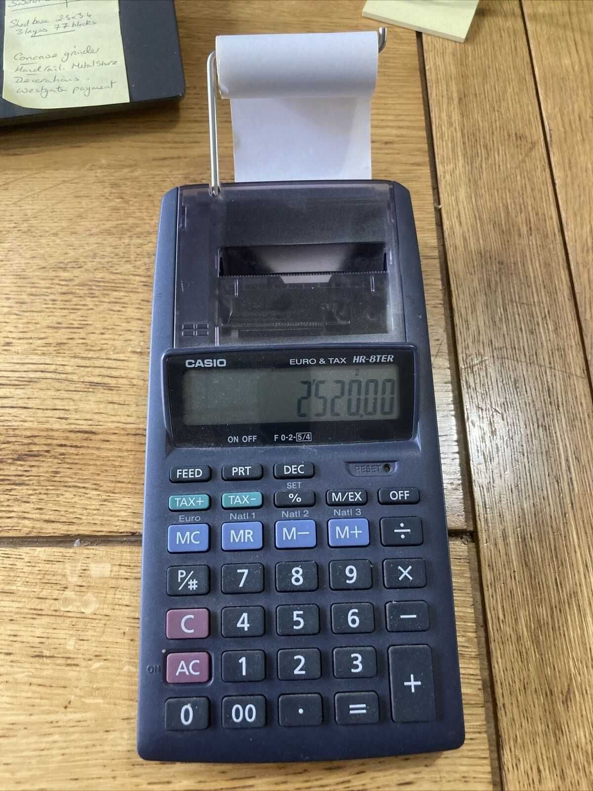 Calculadora CASIO HR8 TER S SALDOS Nossa Senhora da Concei o