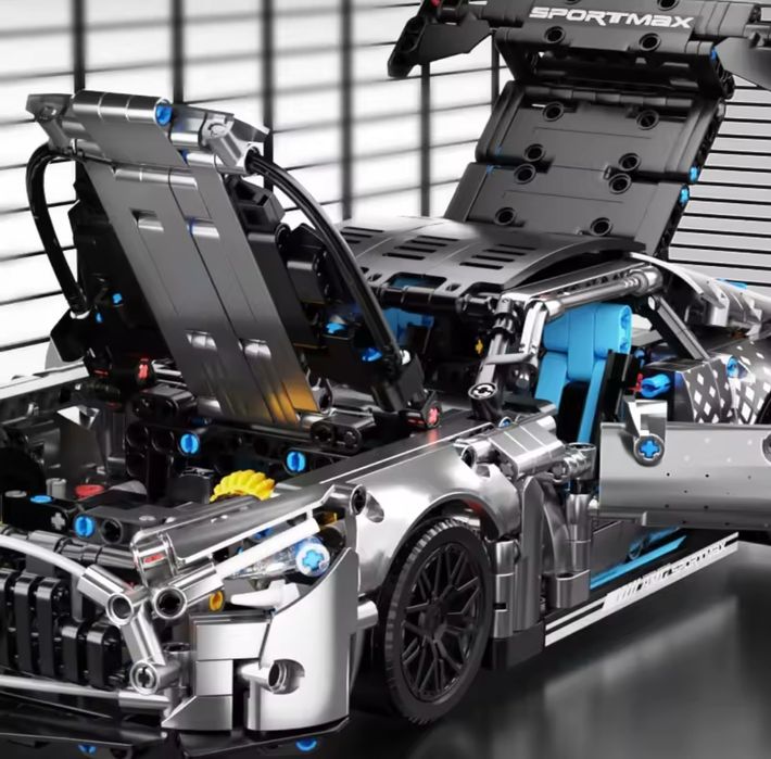 Nowe Klocki konstrukcyjne model samochodu Mercedes skala 1:14