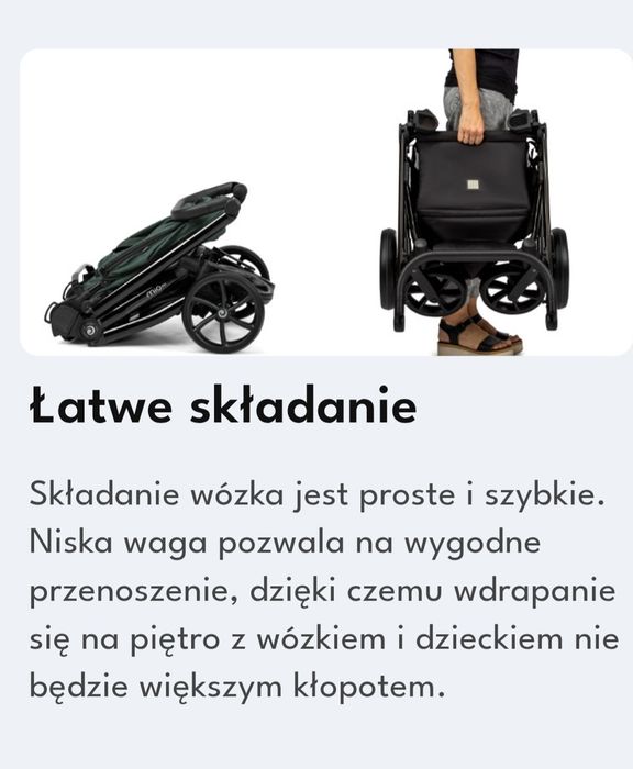 Wózek dla dziecka TUTIS MILO 2w1