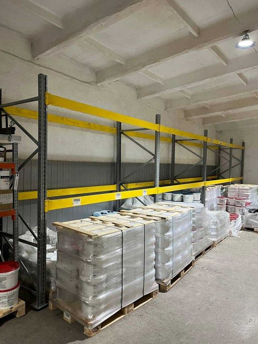 Стелаж БУ, палетні стелажі БУ, паллетные стеллажи БУ для склада