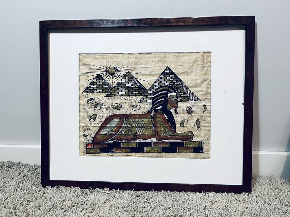 Piekny duzy papius egipt