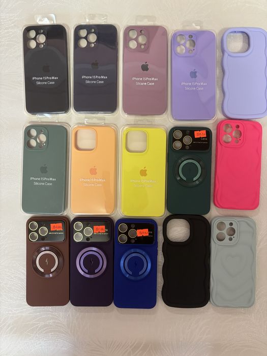 Чохли на айфон 15, 15 про та 15 про макс