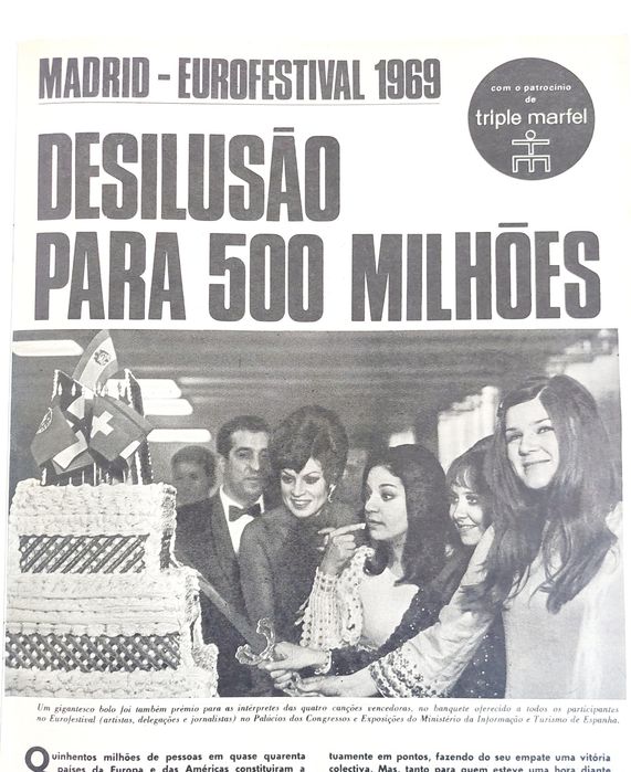 EUROVISÃO - 4 Revistas
