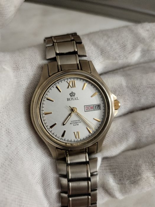 Часы Royal London automatic, годинник мезанічний Англія