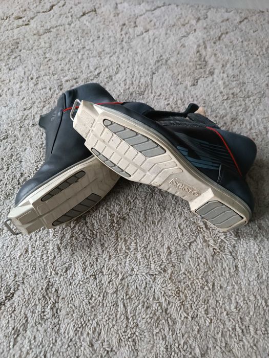 Narty biegowe 190, buty 43 i kijki -zestaw