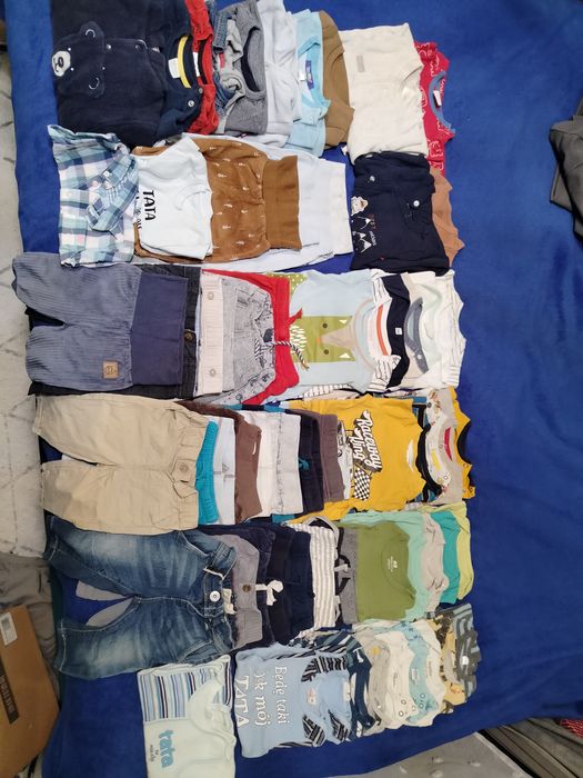 OKAZJA! Paka ponad 62 ubrań 62/68