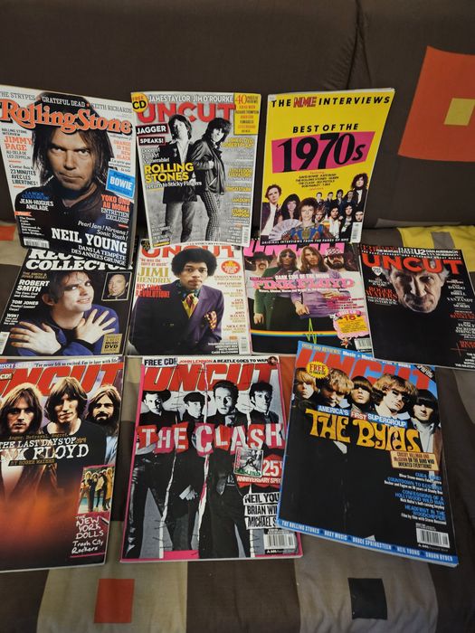 Diversas revistas de música