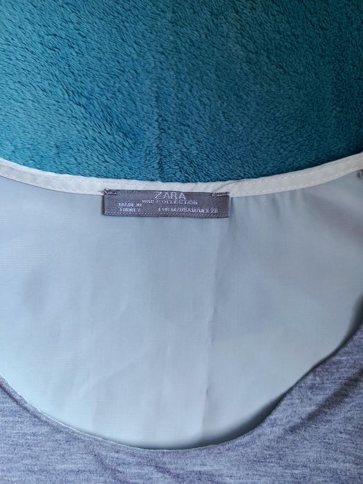 Zestaw Zara bluzka tunika 38