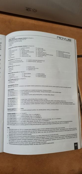 Odkurzacz ręczny z wymiennymi końcówkami ROVUS