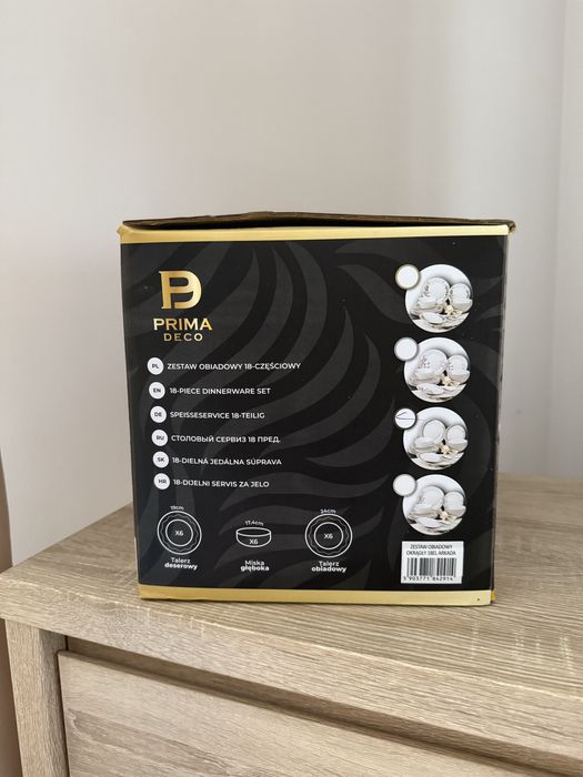 Serwis obiadowy Prima Deco Nature&Classic 18 szt.