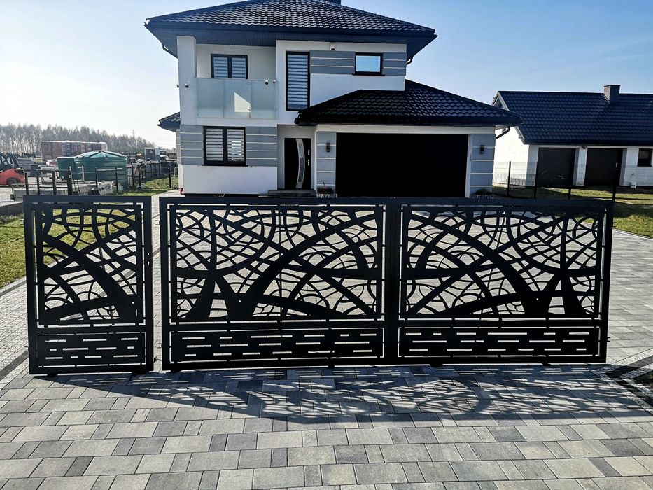 Brama + Furtka z profila 80x20 Ocynk +Ral Producent