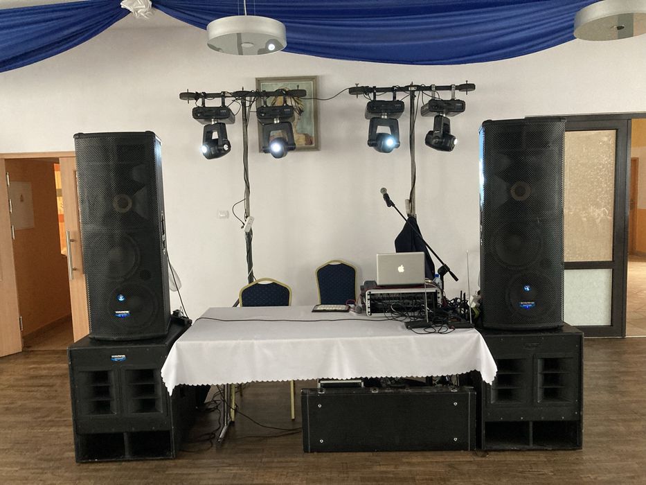 Kolumny aktywne Mackie SA1232 czarna seria, 1300W.