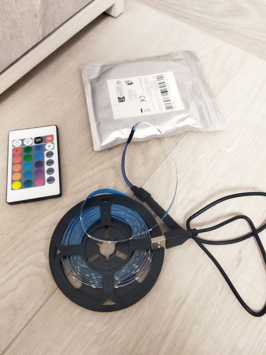 LED лента 3 м різні режими та кольори.