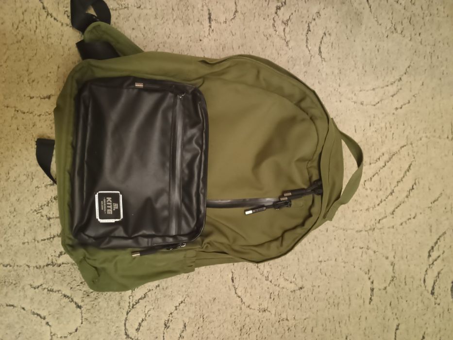 Рюкзак для хлопчачий Kite колір темно зелений