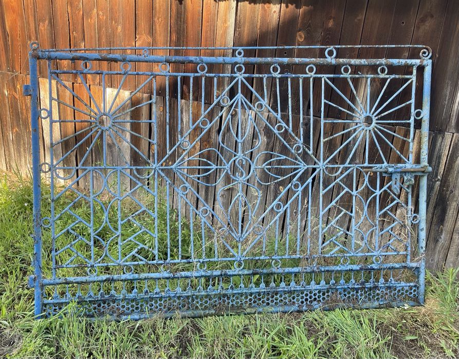 Brama z furka żelazna kuta