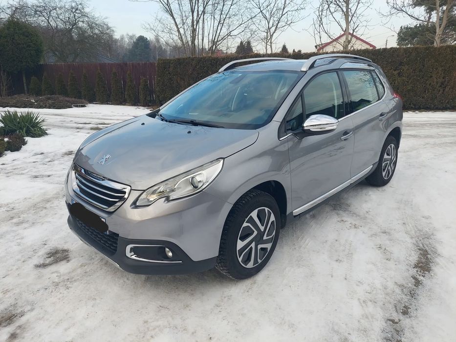 Peugeot 2008 Półskórzana tapicerka Climatr Navi Tablet Parktronic ŁADNY